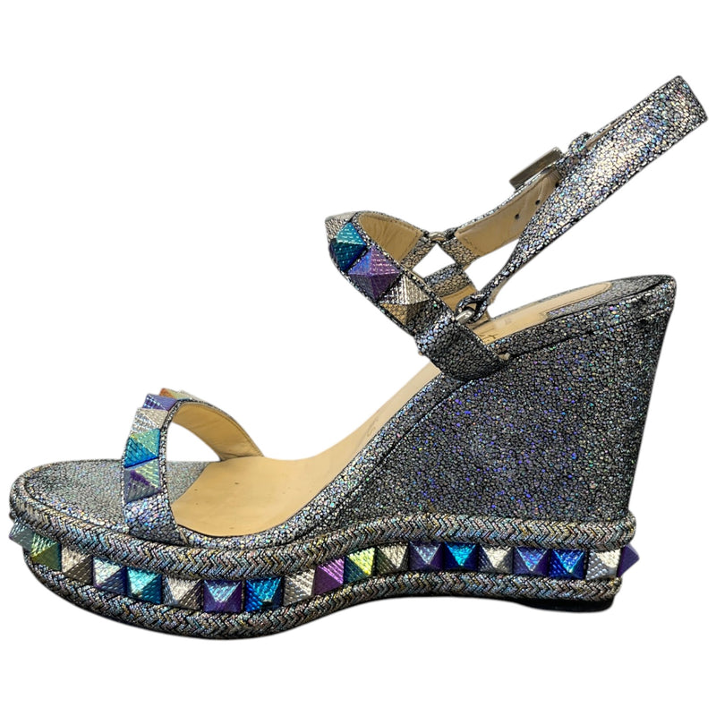 Women's Pyraclou 110 Heels Silver Size UK 3 / EU 36