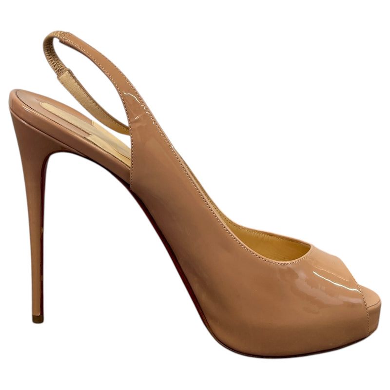 Women's Peep Toe Heels Salmon Size UK 6.5 / EU 39.5