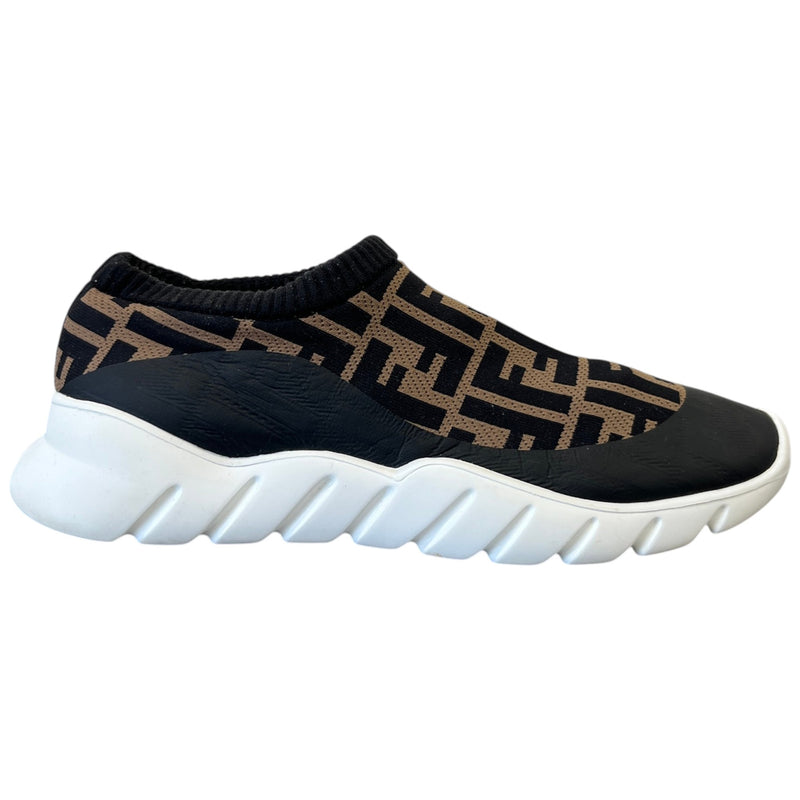 Men's FF Sock Low Trainers Black Size UK 8 / EU 42