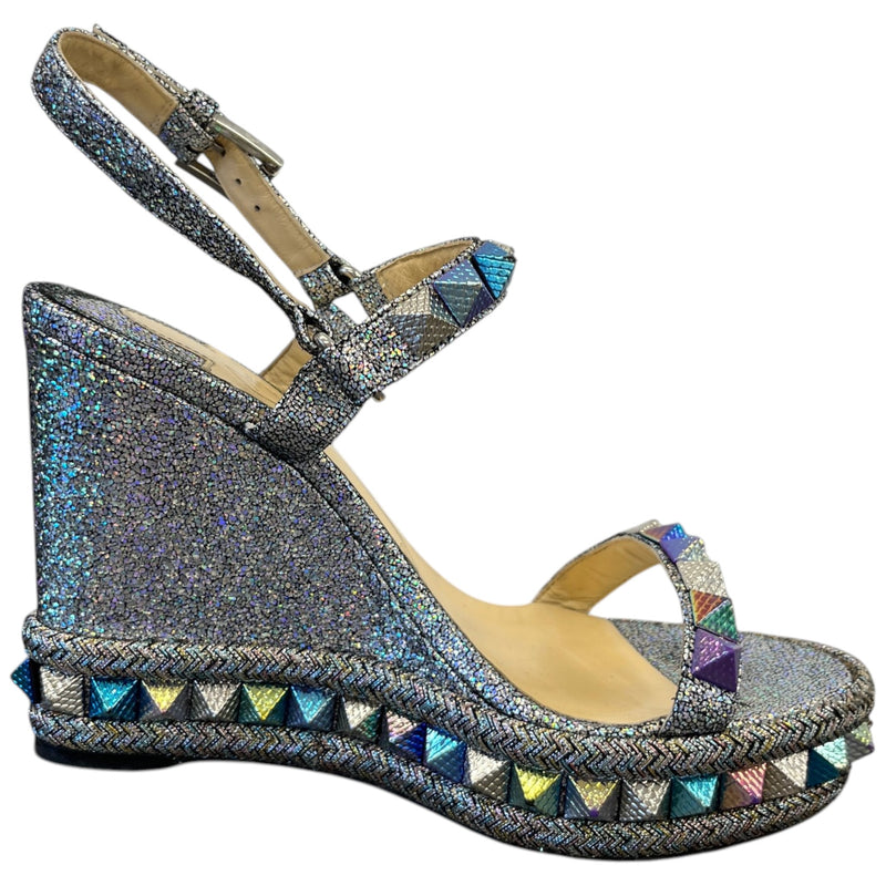 Women's Pyraclou 110 Heels Silver Size UK 3 / EU 36