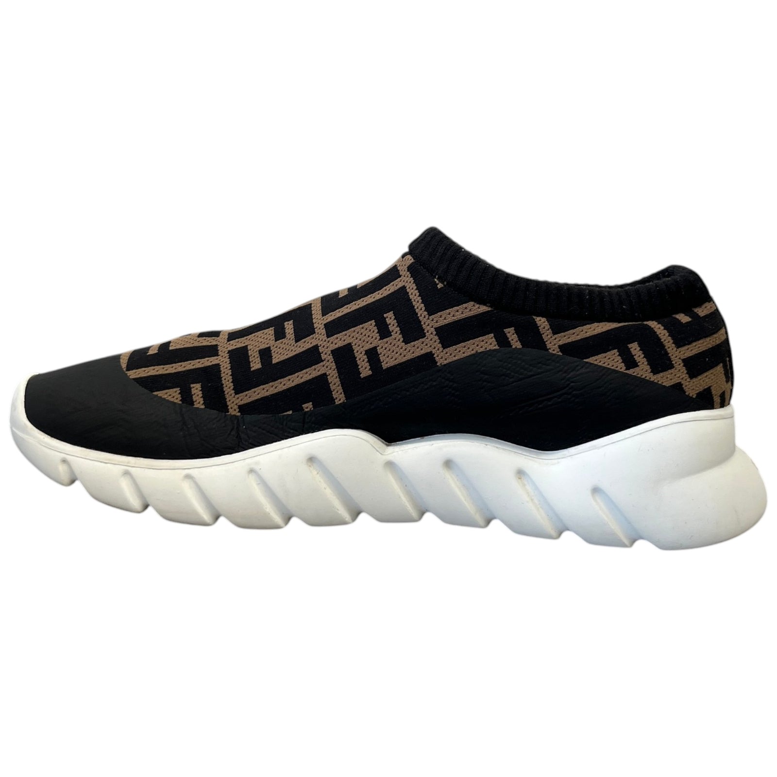 Men's FF Sock Low Trainers Black Size UK 8 / EU 42 - Photo 2
