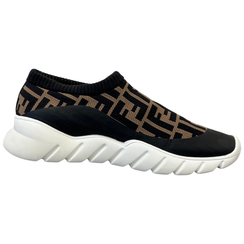 Men's FF Sock Low Trainers Black Size UK 8 / EU 42