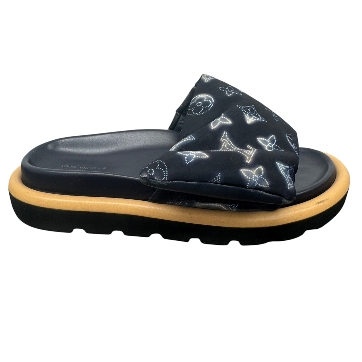 Women's Pool Pillow Slides Black Size UK 5 / EU 38 - Photo 1