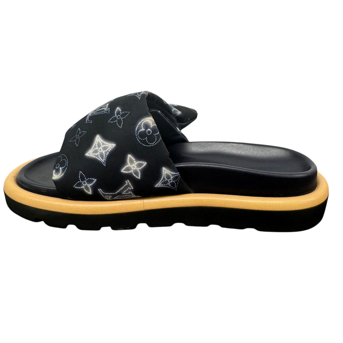 Women's Pool Pillow Slides Black Size UK 5 / EU 38 - Photo 2