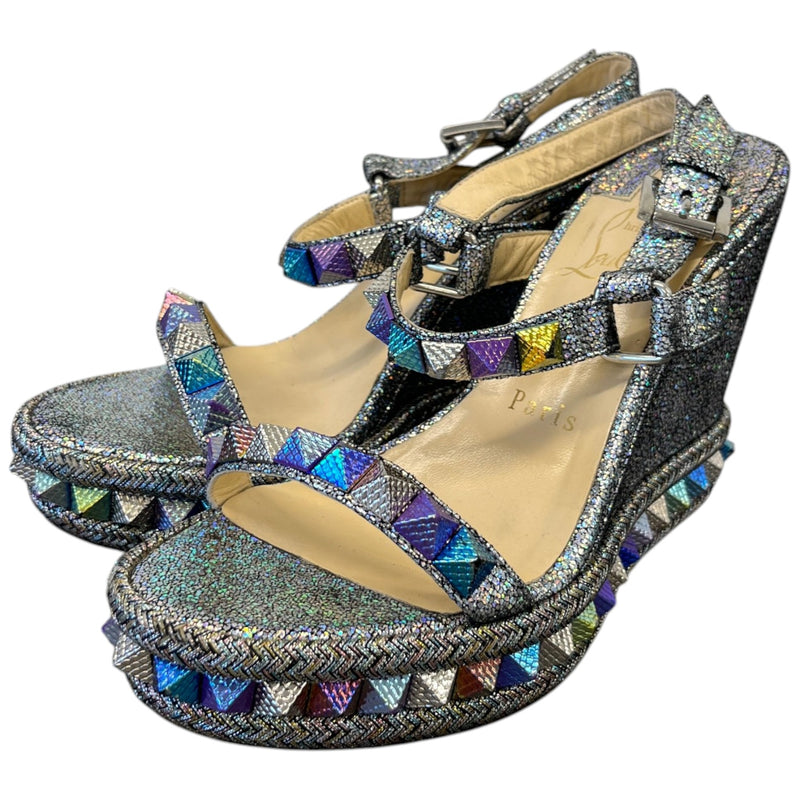 Women's Pyraclou 110 Heels Silver Size UK 3 / EU 36