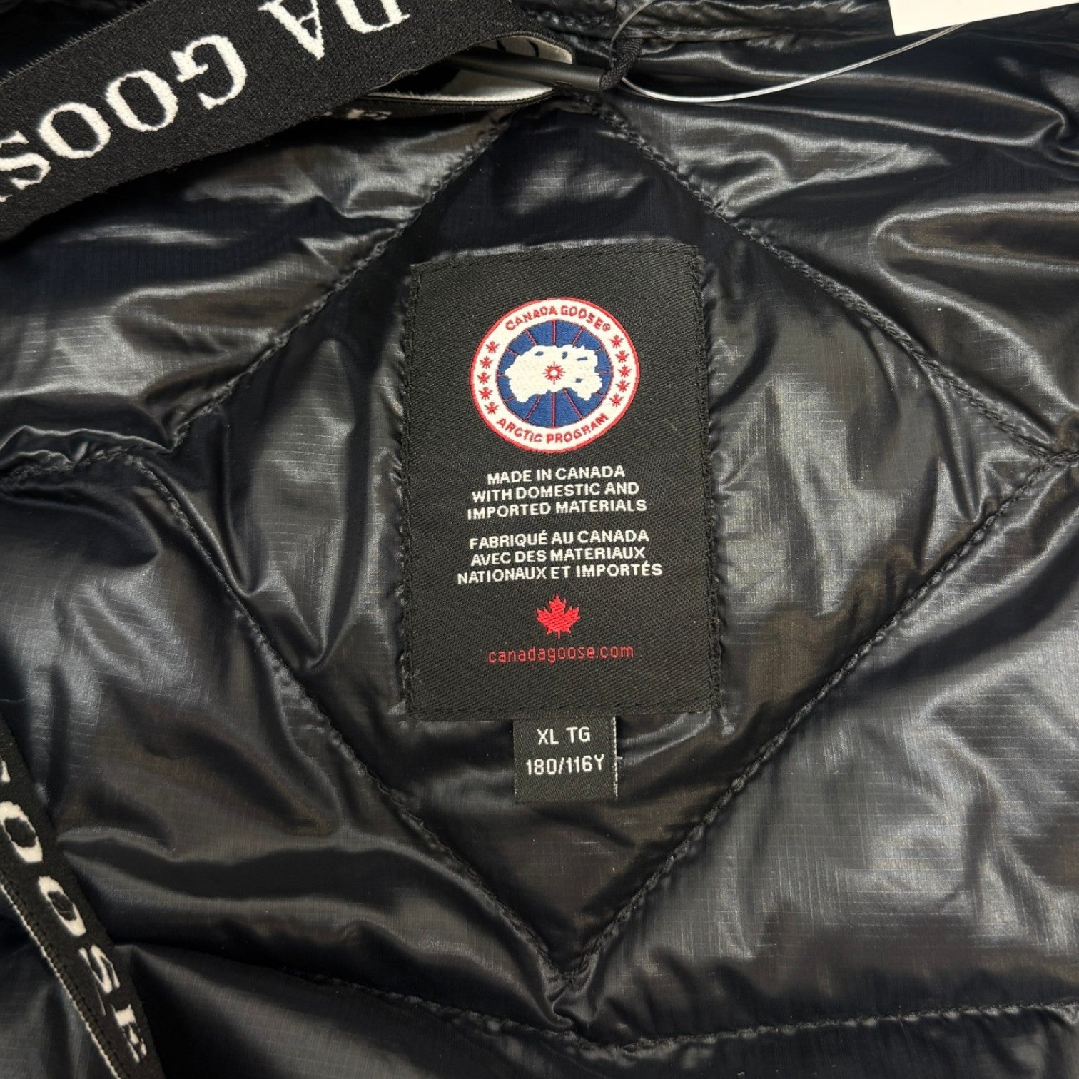 Men's Crofton Down Jacket Navy Size XL - Photo 7