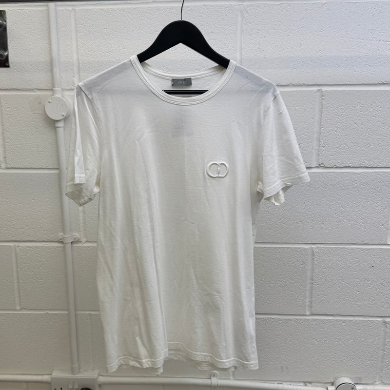 Men's Cd Icon T-Shirt White Size L