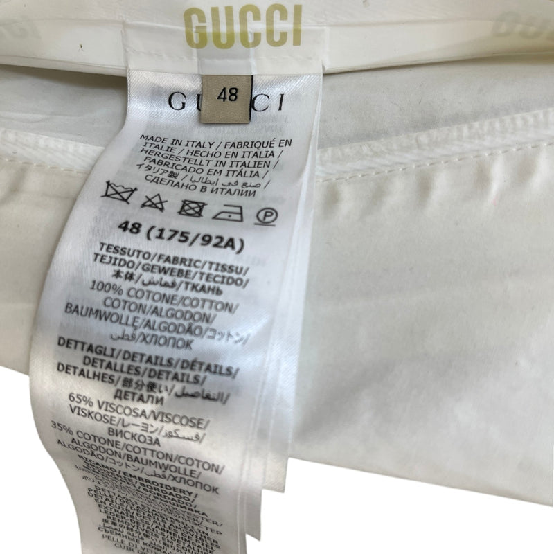 Men's Interlocking G Viscose Jacket White Size IT 48 / M