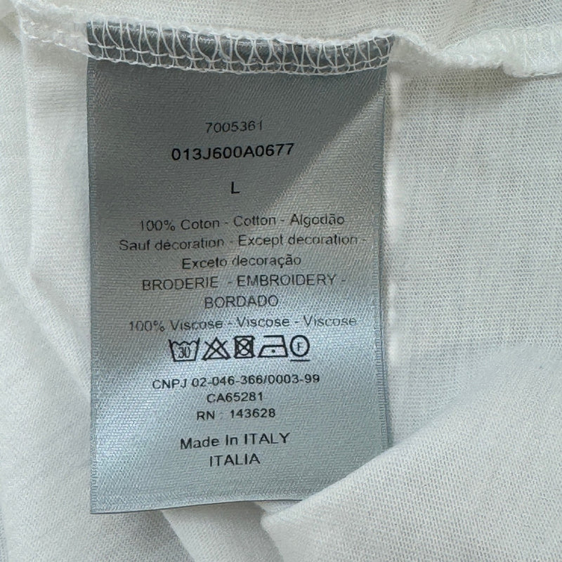 Men's Cd Icon T-Shirt White Size L