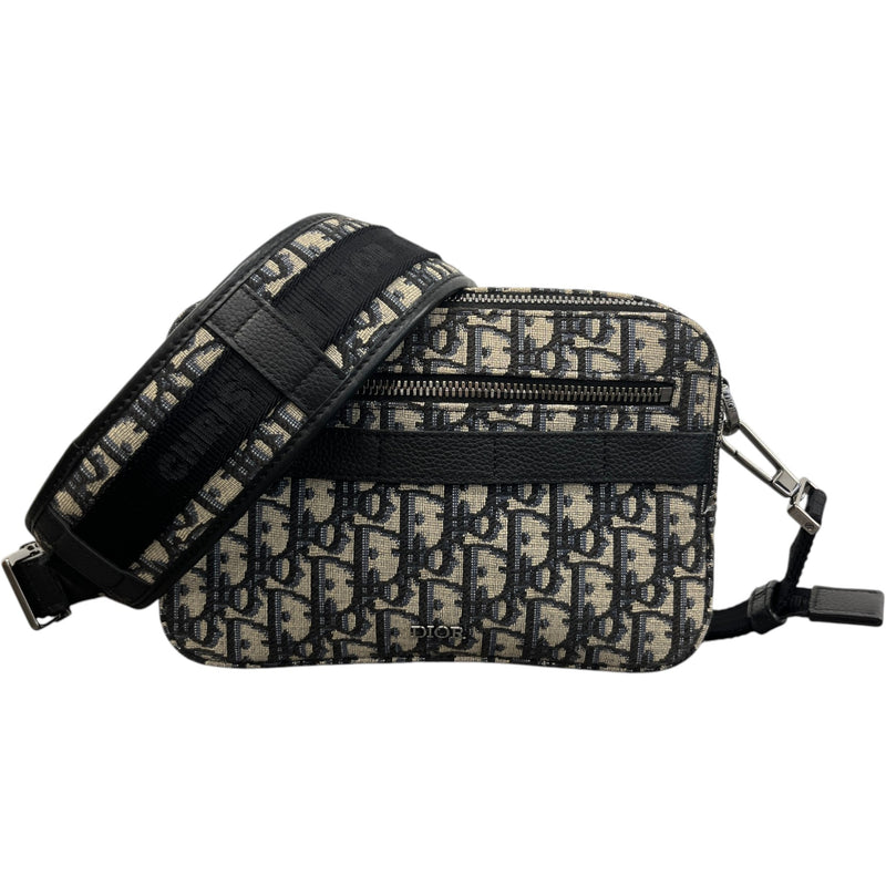 Men's Oblique Safari Bag Beige