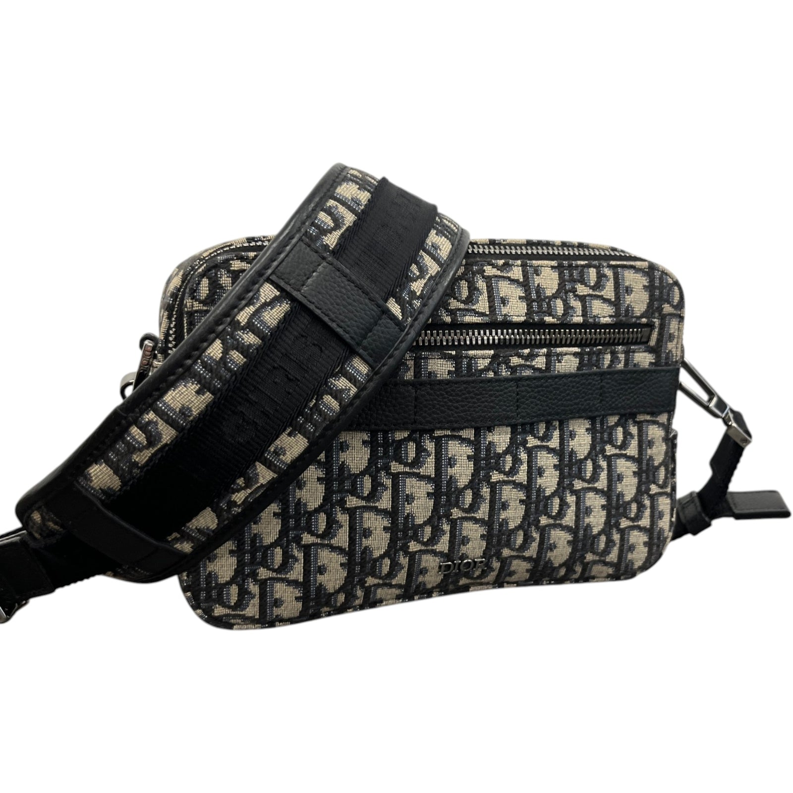 Men's Oblique Safari Bag Beige - Photo 4