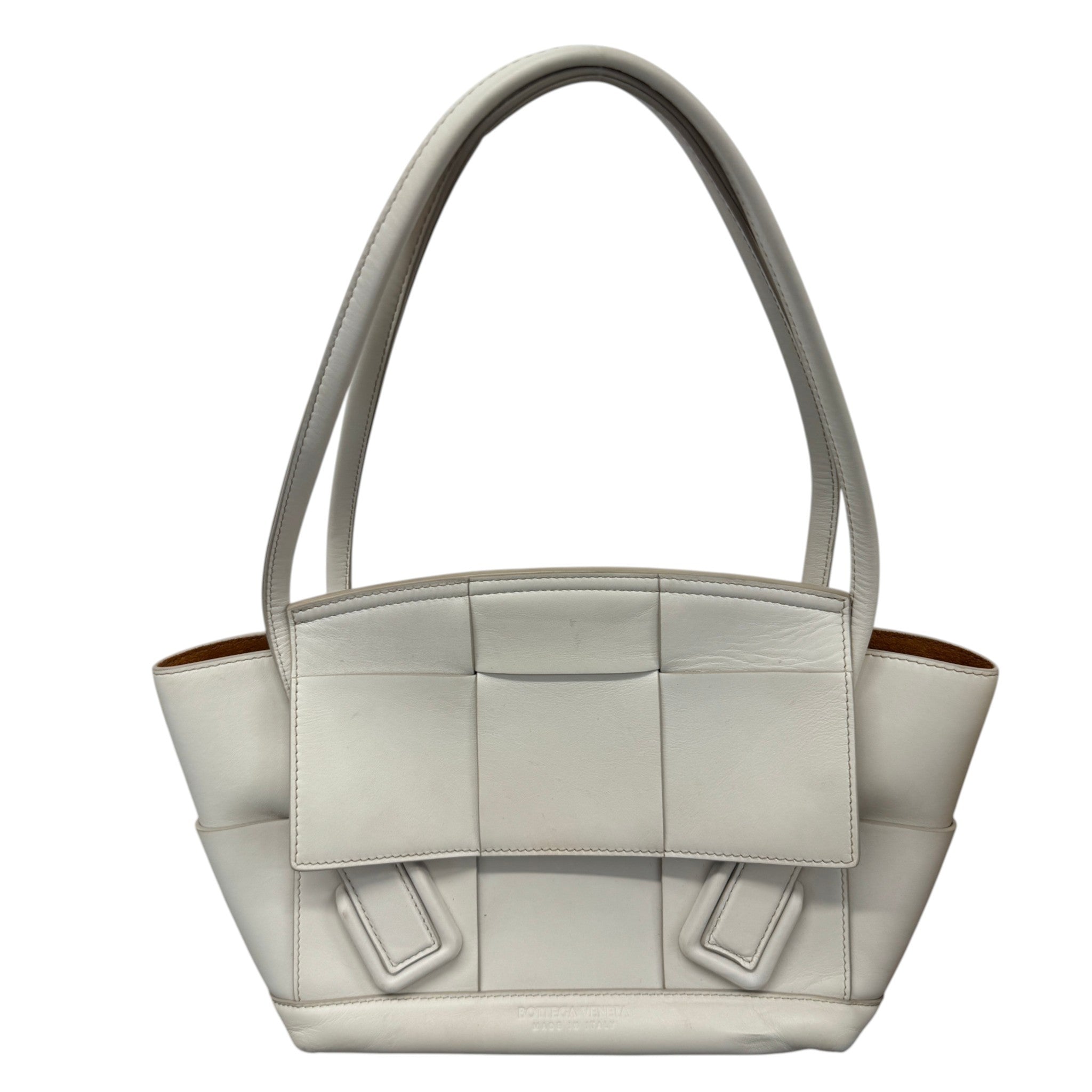 Bottega Veneta Women's Arco Small Handbag Cream - Wholesale accessories from Label Source, United Kingdom
