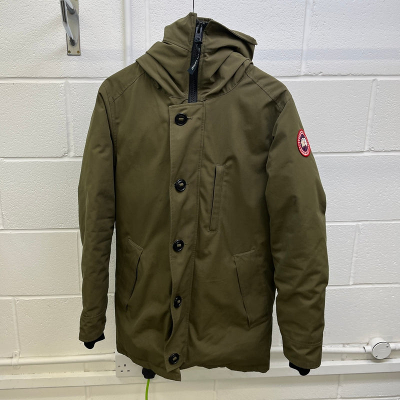 Men's Chateau Parka Down Jacket Khaki Size S
