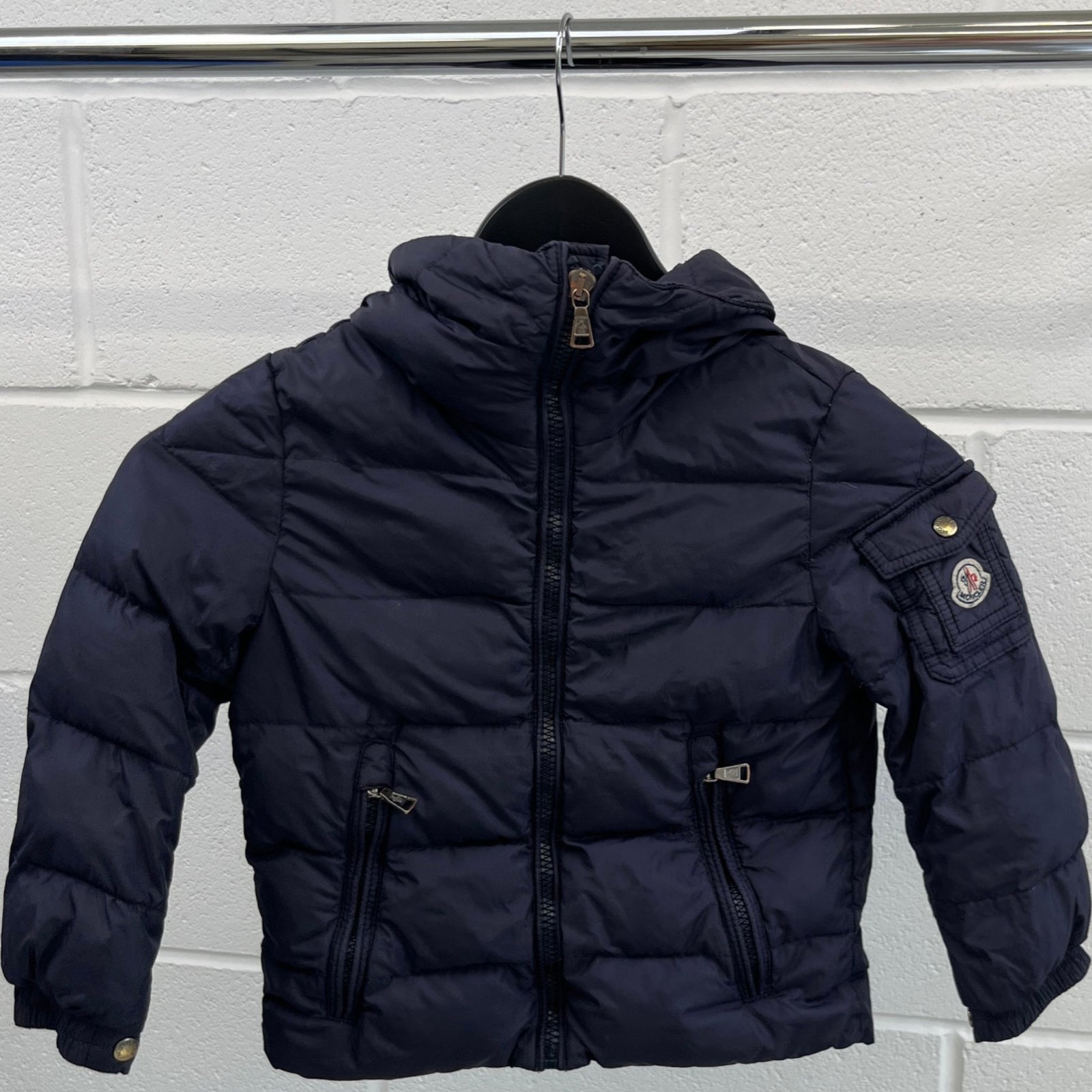 Men's Boys Age 4 Byron Down Jacket Navy Size XXS - Photo 11