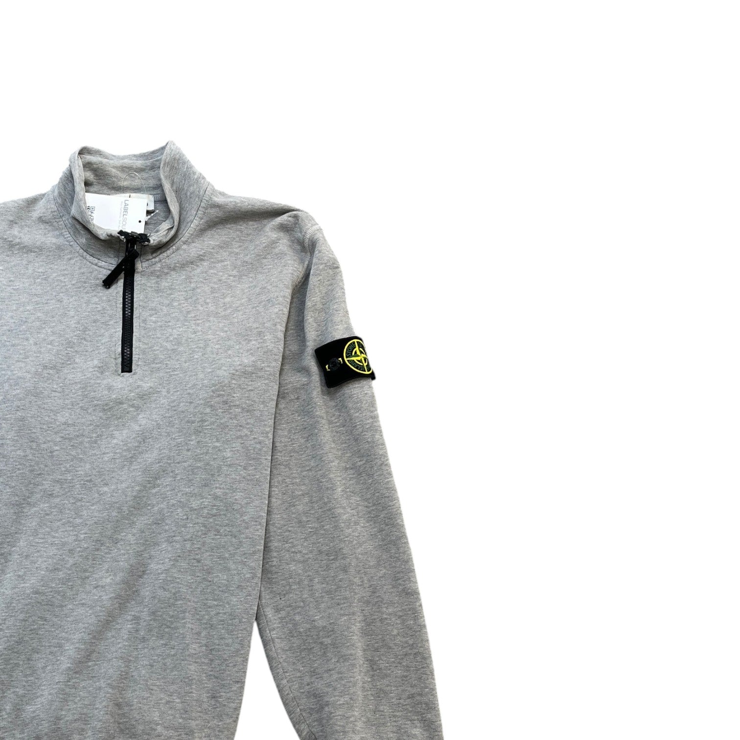 Boy's Applique Logo Sweatshirt Grey Size 14 years - Photo 3