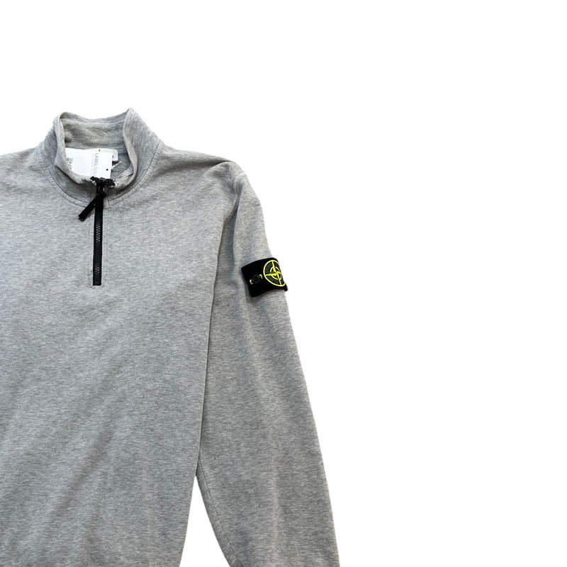 Boy's Applique Logo Sweatshirt Grey Size 14 years