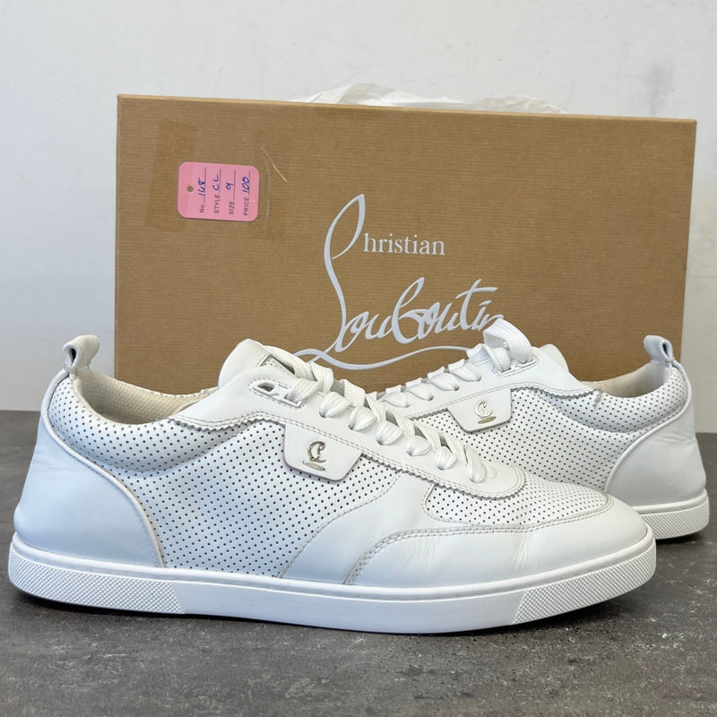 Men's Tutti Rui Low Trainers White Size UK 9 / EU 43