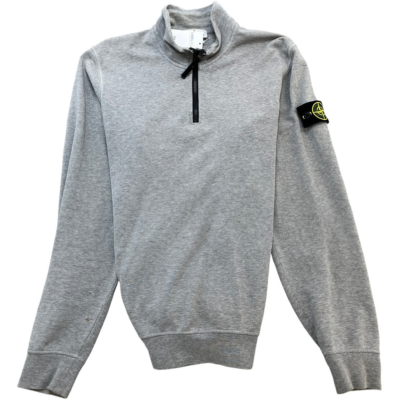 Boy's Applique Logo Sweatshirt Grey Size 14 years