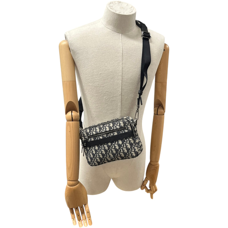 Men's Oblique Safari Bag Beige
