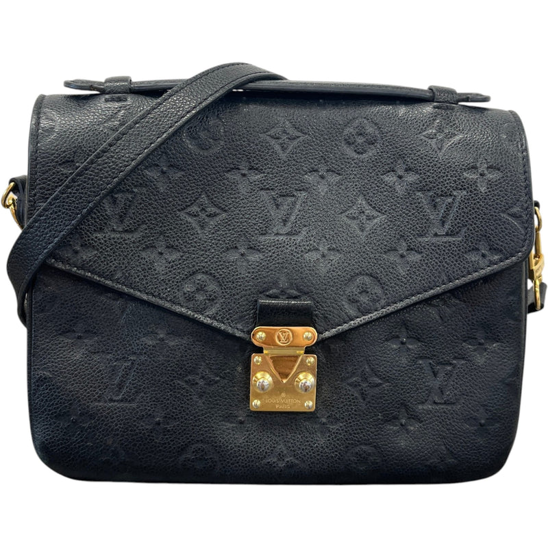 Women's Empreinte Leather Pochette Métis Handbag Black