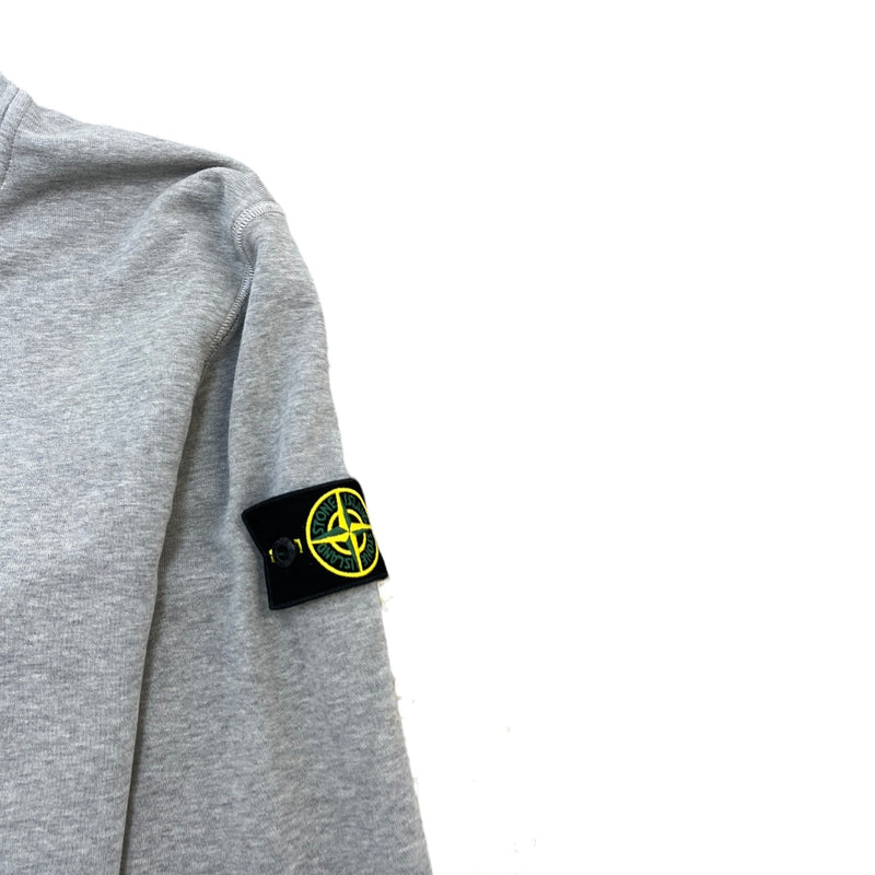 Boy's Applique Logo Sweatshirt Grey Size 14 years