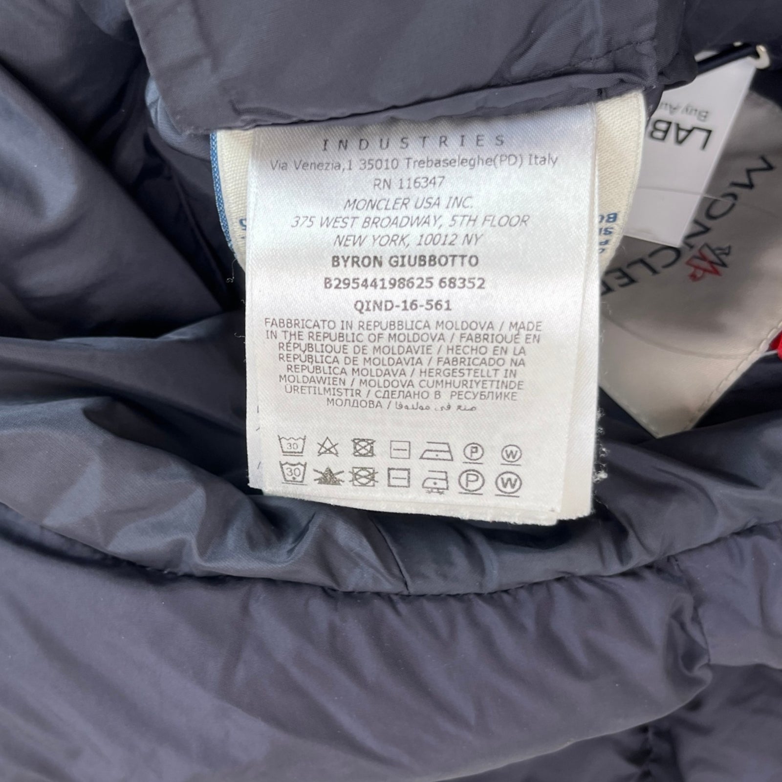 Men's Boys Age 4 Byron Down Jacket Navy Size XXS - Photo 8