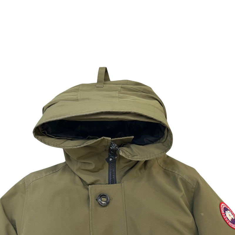 Men's Chateau Parka Down Jacket Khaki Size S