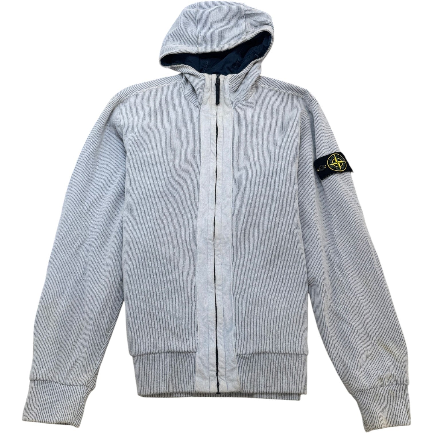 Men's Reversible Logo-Appliquéd Jacket Blue Size M - Photo 1