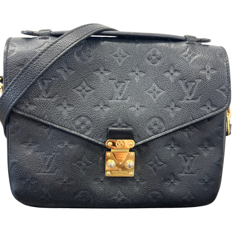 Women's Empreinte Leather Pochette Métis Handbag Black