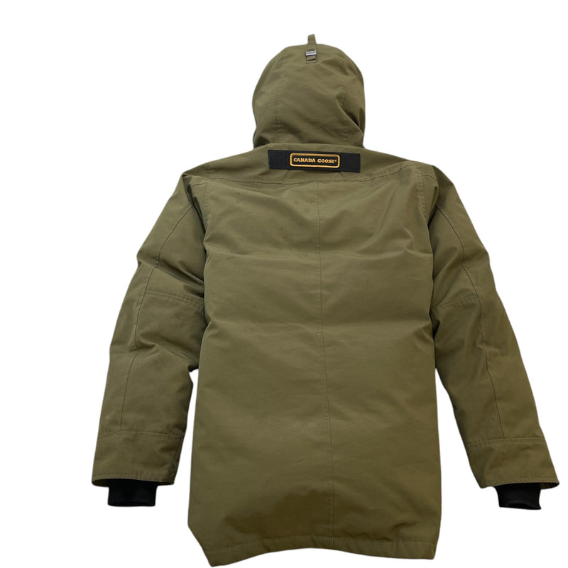 Men's Chateau Parka Down Jacket Khaki Size S