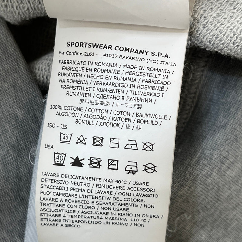 Boy's Applique Logo Sweatshirt Grey Size 14 years