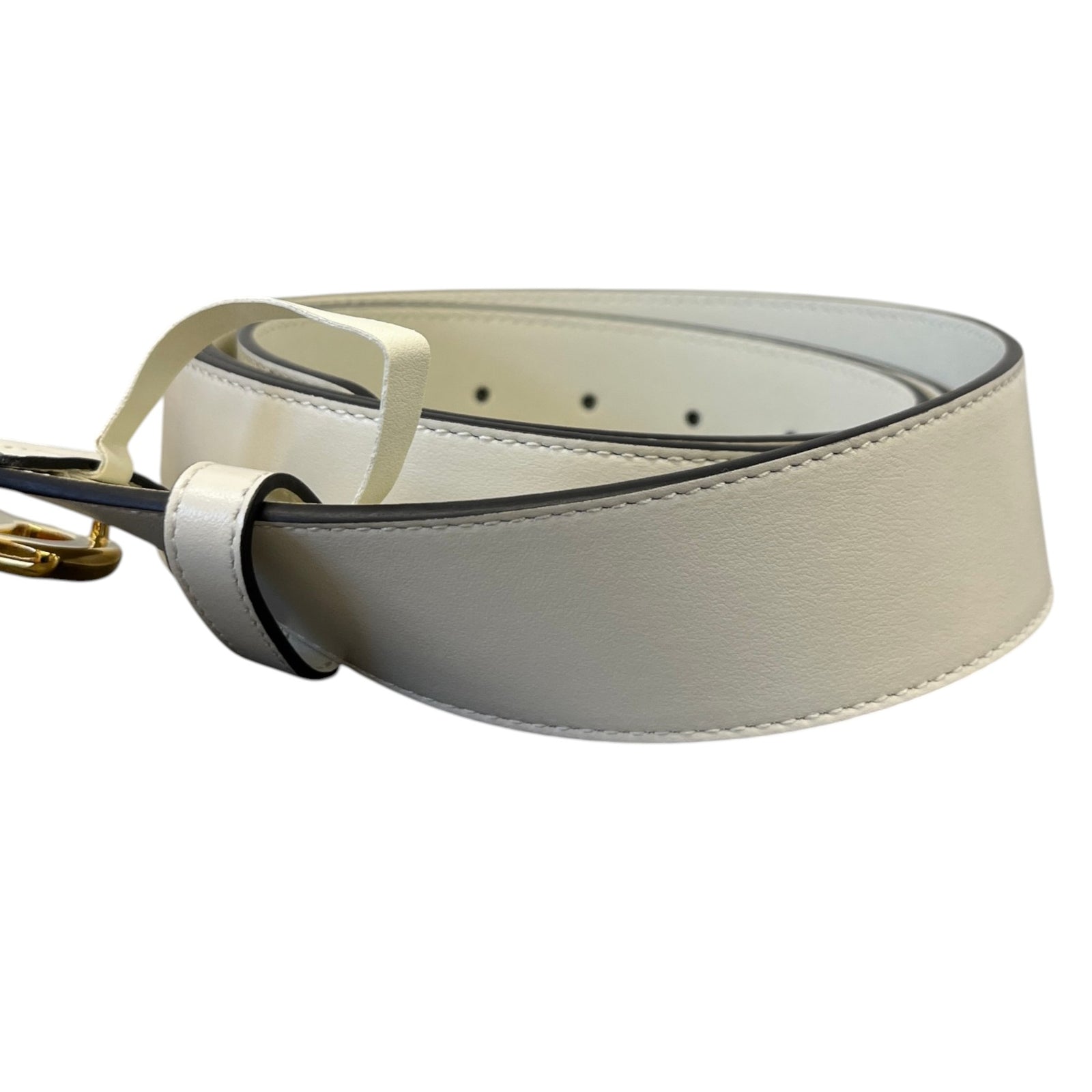 Women's Gg Marmont Belt Cream Size XXL - Photo 4
