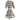Women's Check Cotton Knee Length Dress Size Uk 8 Jacket Beige Size 0 / UK 8