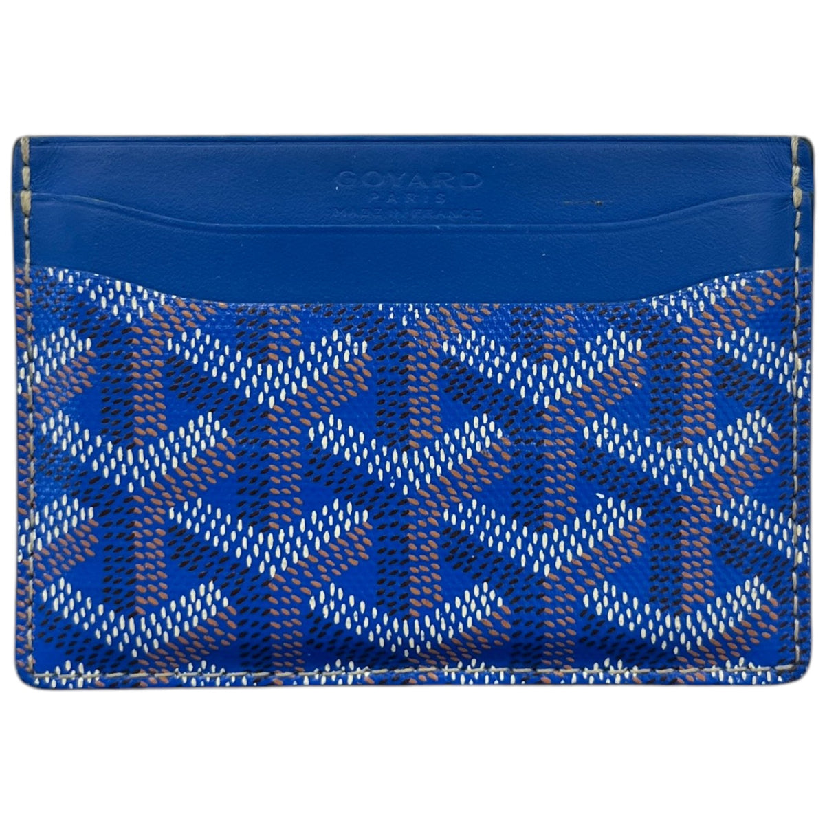 Men's Saint Sulpice Card Holder Blue - Photo 1