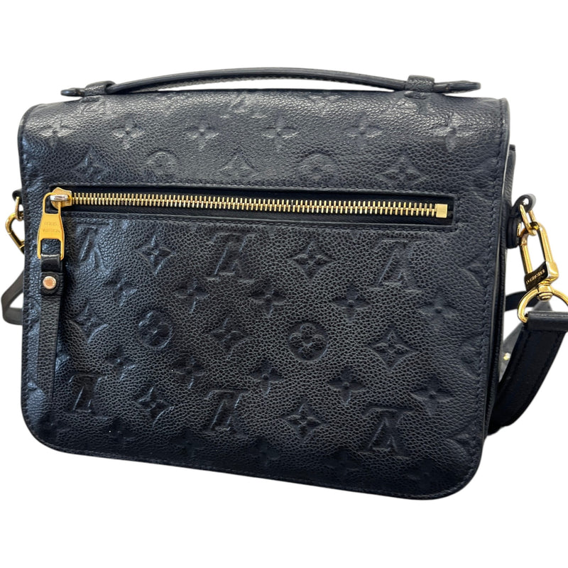 Women's Empreinte Leather Pochette Métis Handbag Black