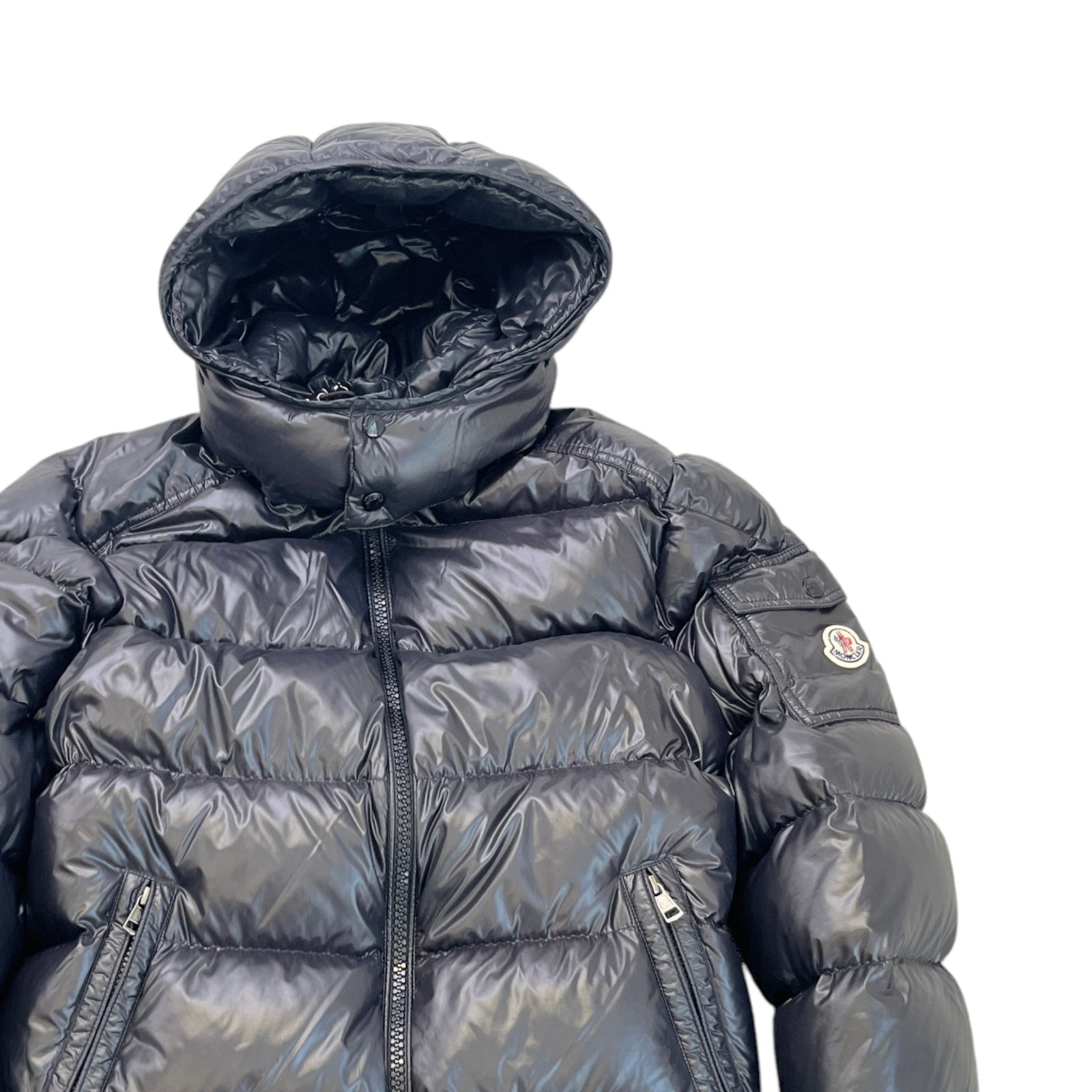 Men's Maya Down Jacket Black Size 3 / L - Photo 3