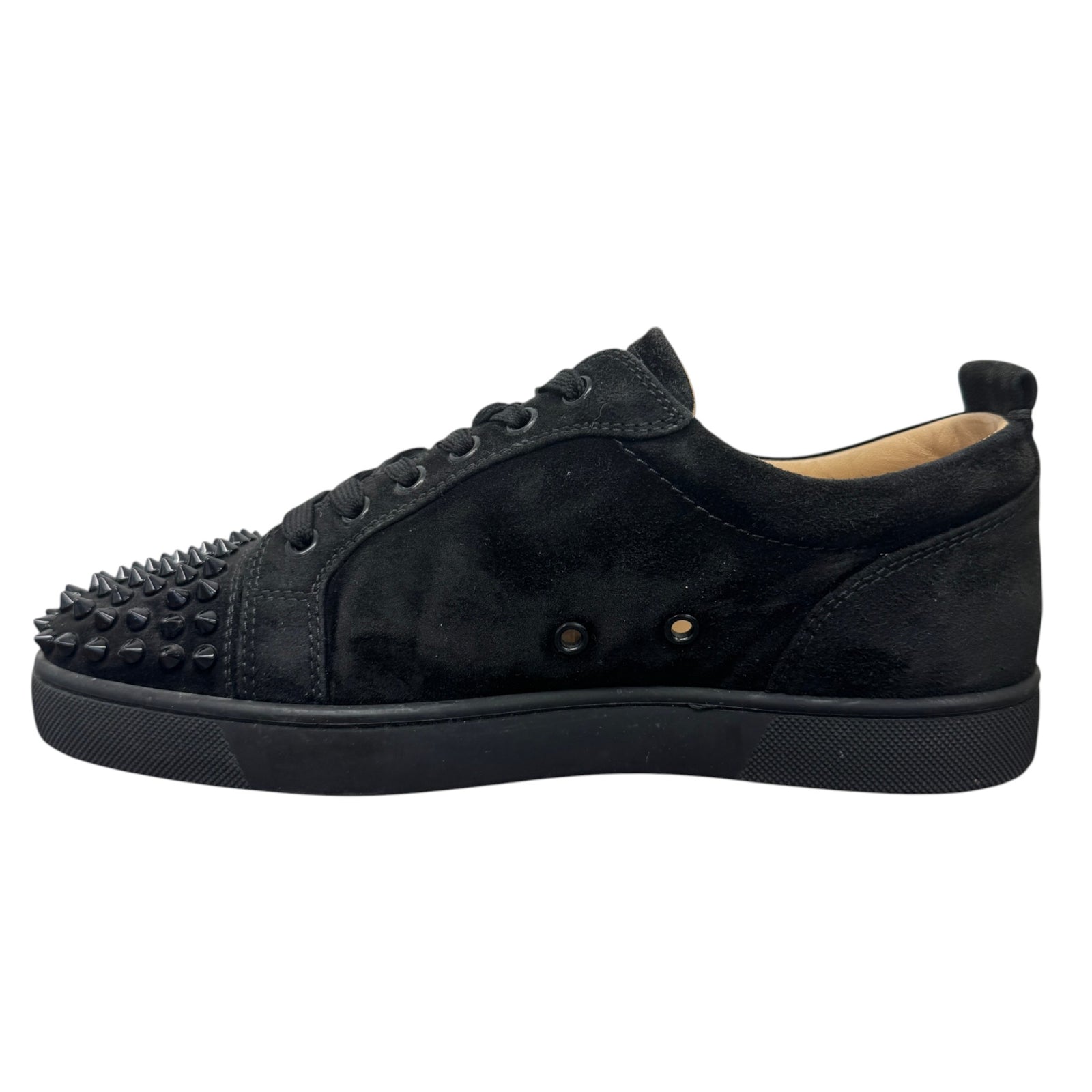 Men's Louis Junior Spikes Low Trainers Black Size UK 6 / EU 40 - Photo 2