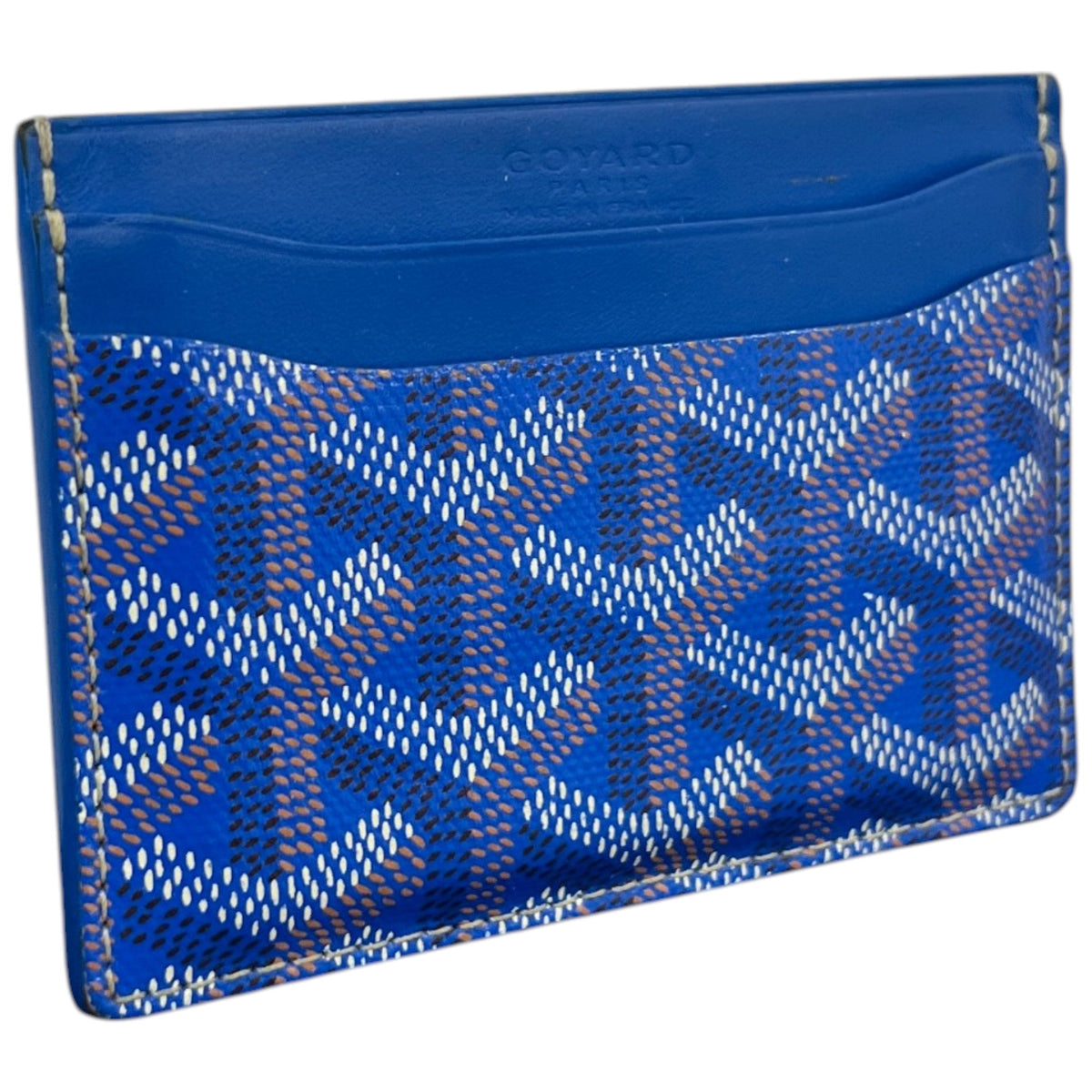 Men's Saint Sulpice Card Holder Blue - Photo 3
