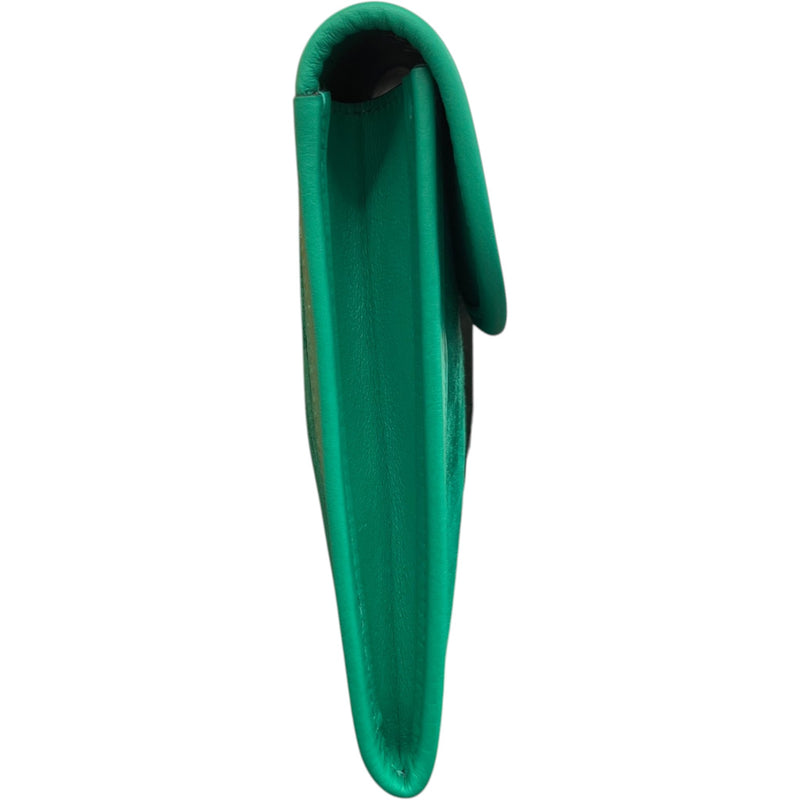 Women's Jige 29 Vert Vertigo Suede Swift Leather Clutch Green
