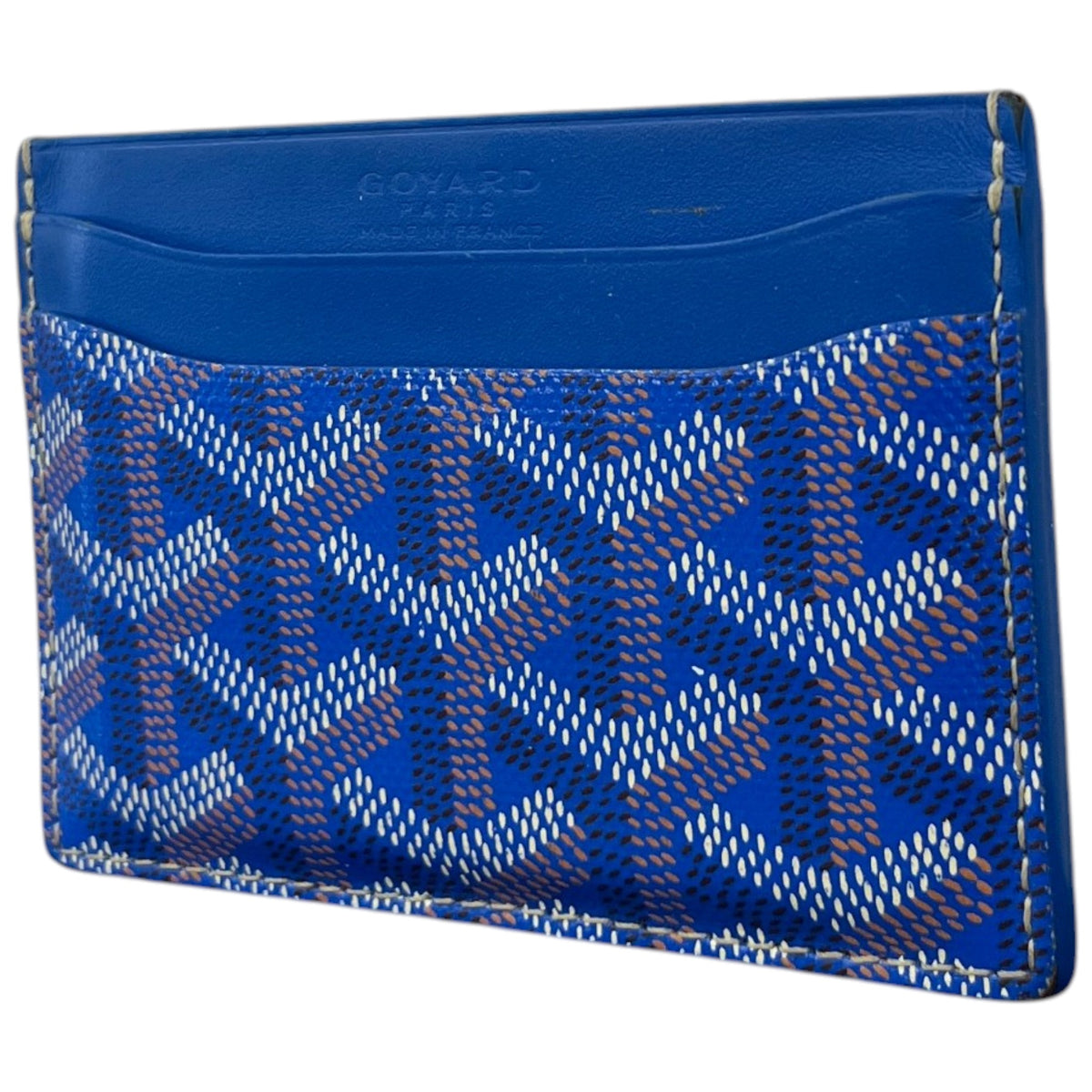 Men's Saint Sulpice Card Holder Blue - Photo 4