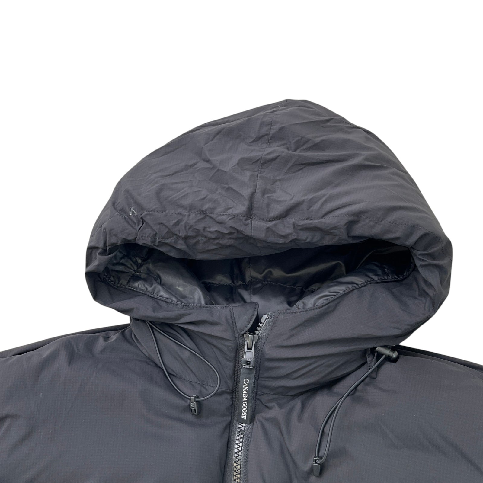 Men's Lodge Hoody Down Jacket Black Size S - Photo 5