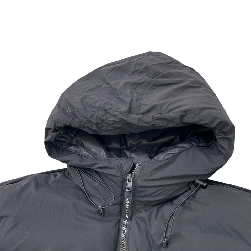 Men's Lodge Hoody Down Jacket Black Size S