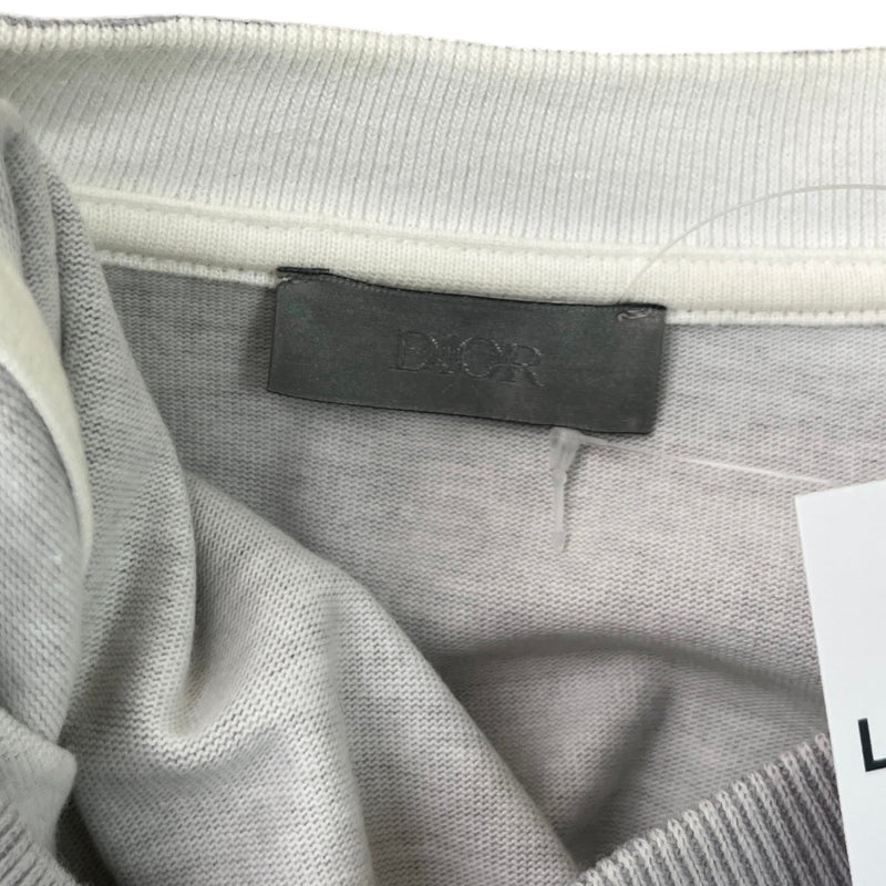 Men's X Shawn Stussy Limited Edition Oversized Logo T-Shirt Grey Size M