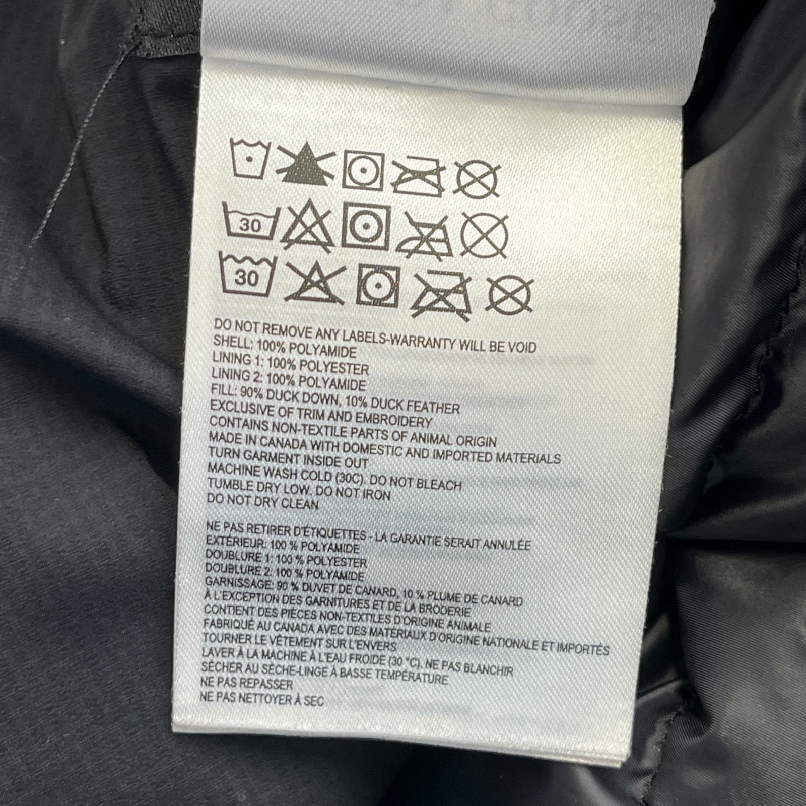 Men's Lodge Hoody Down Jacket Black Size S - Photo 8