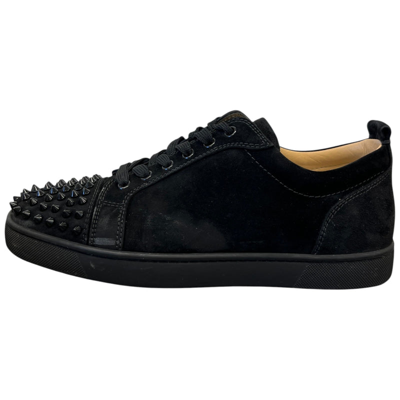 Men's Louis Junior Flat Low Trainers Black Size UK 7.5 / EU 41.5