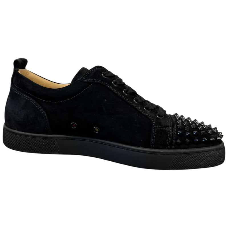 Men's Louis Junior Flat Low Trainers Black Size UK 7.5 / EU 41.5