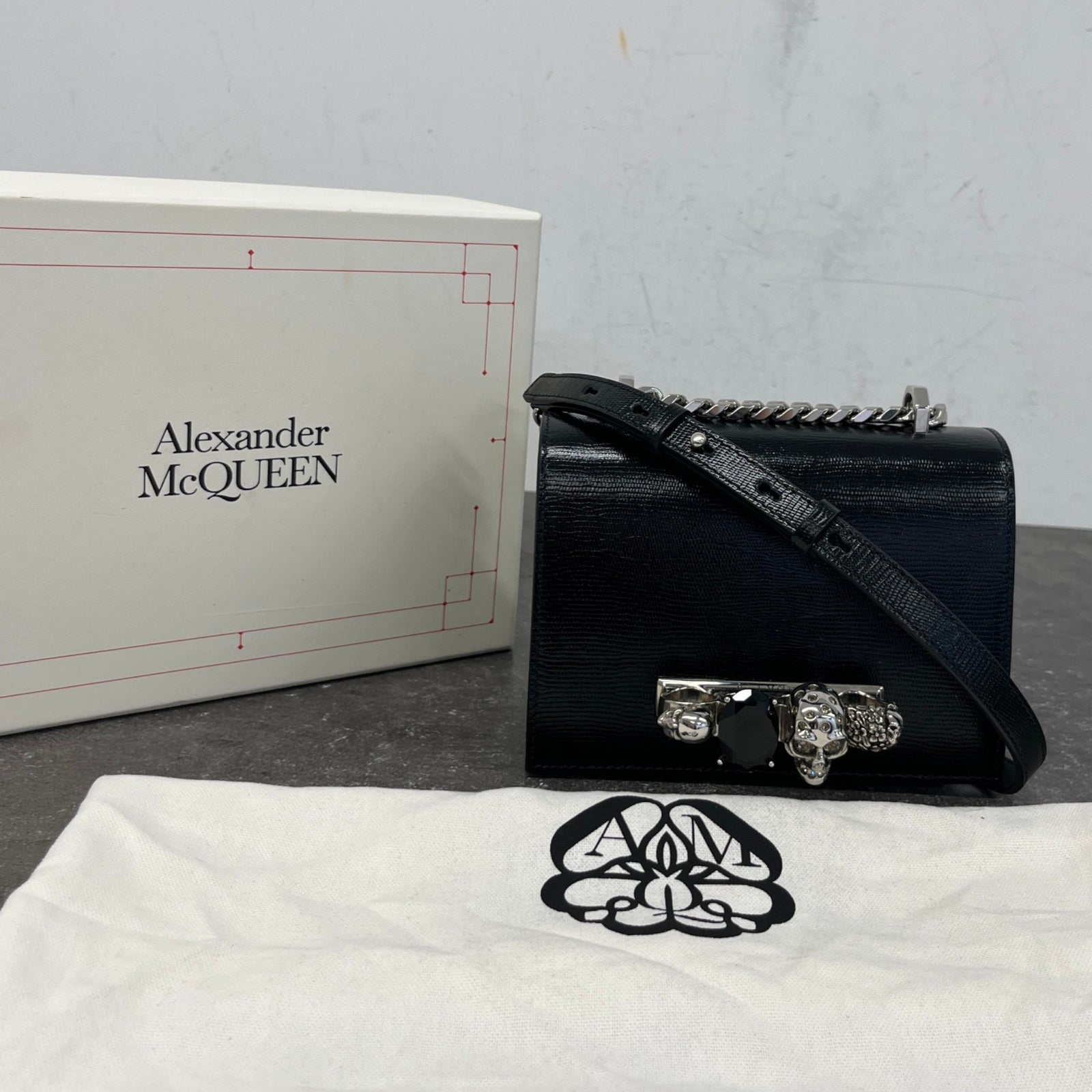 Women's Small Jewelled Bag Black - Photo 12