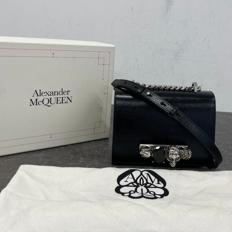 Women's Small Jewelled Bag Black