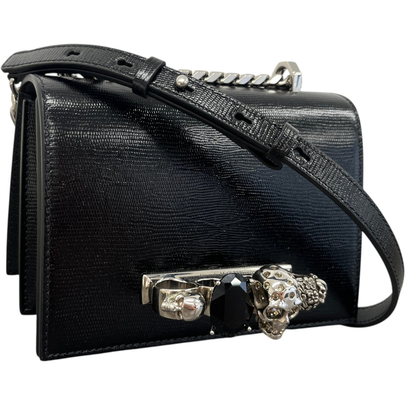 Women's Small Jewelled Bag Black