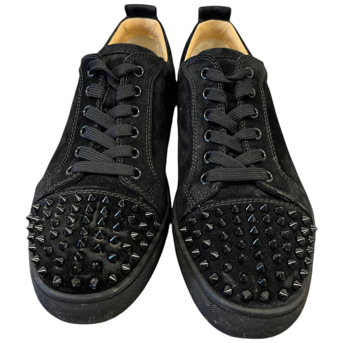 Men's Louis Junior Flat Low Trainers Black Size UK 7.5 / EU 41.5 - Photo 6